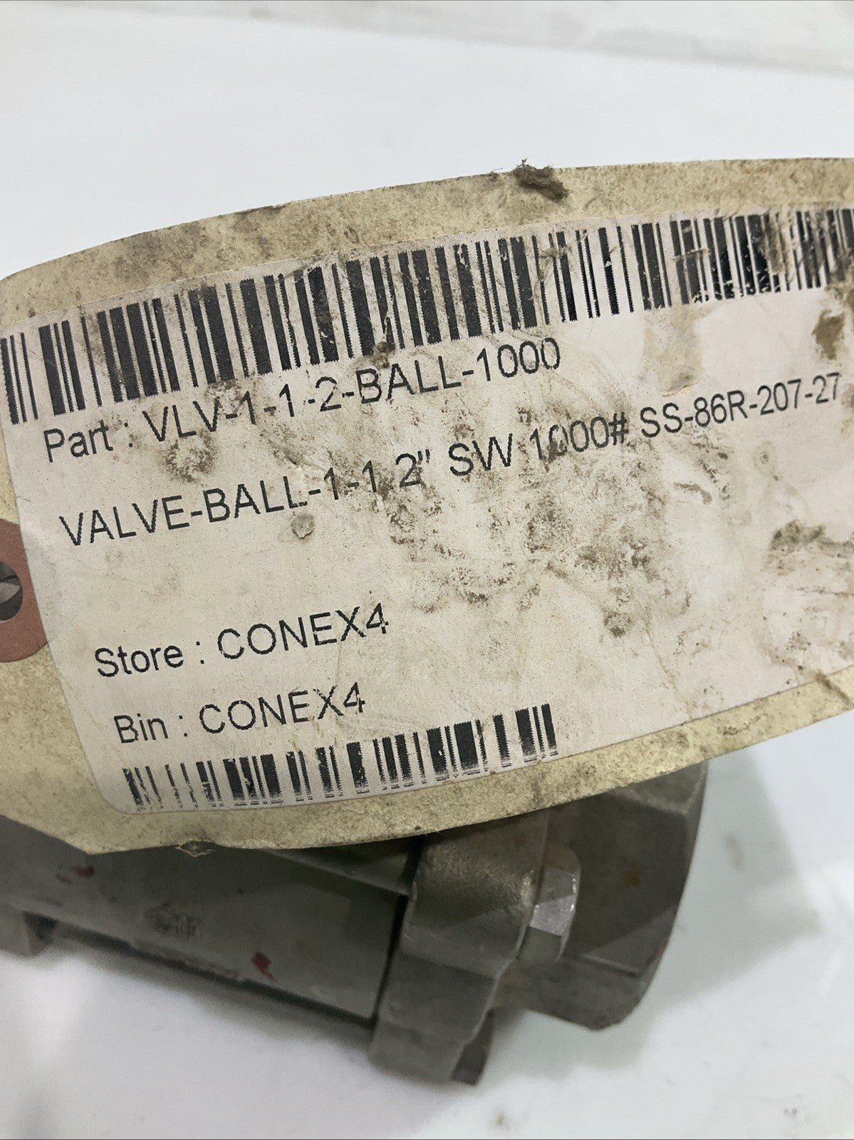 APOLLO 86R-207-01 BALL  VALVE SOCKETWELD END 1-1/2  V2M