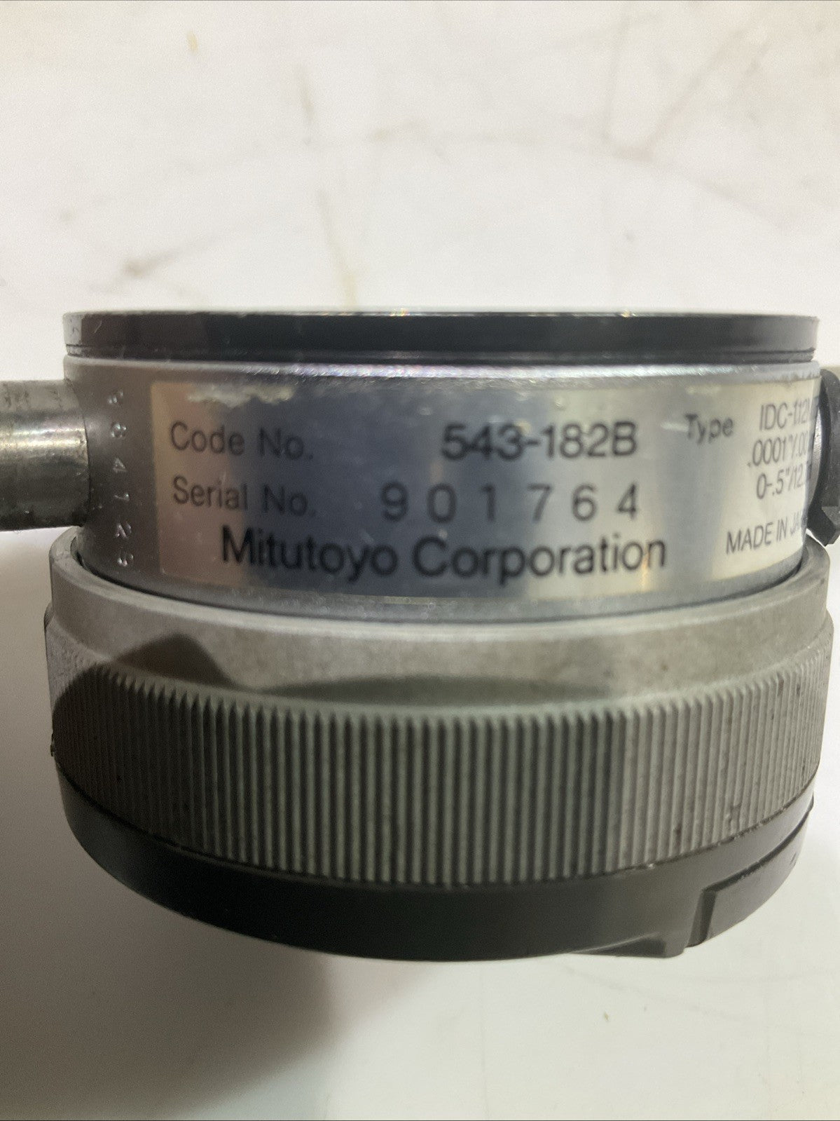MITUTOYO 543-182B IDC-112MTEB DIAL  INDICATOR 0.0001IN 0-.5IN Y2M