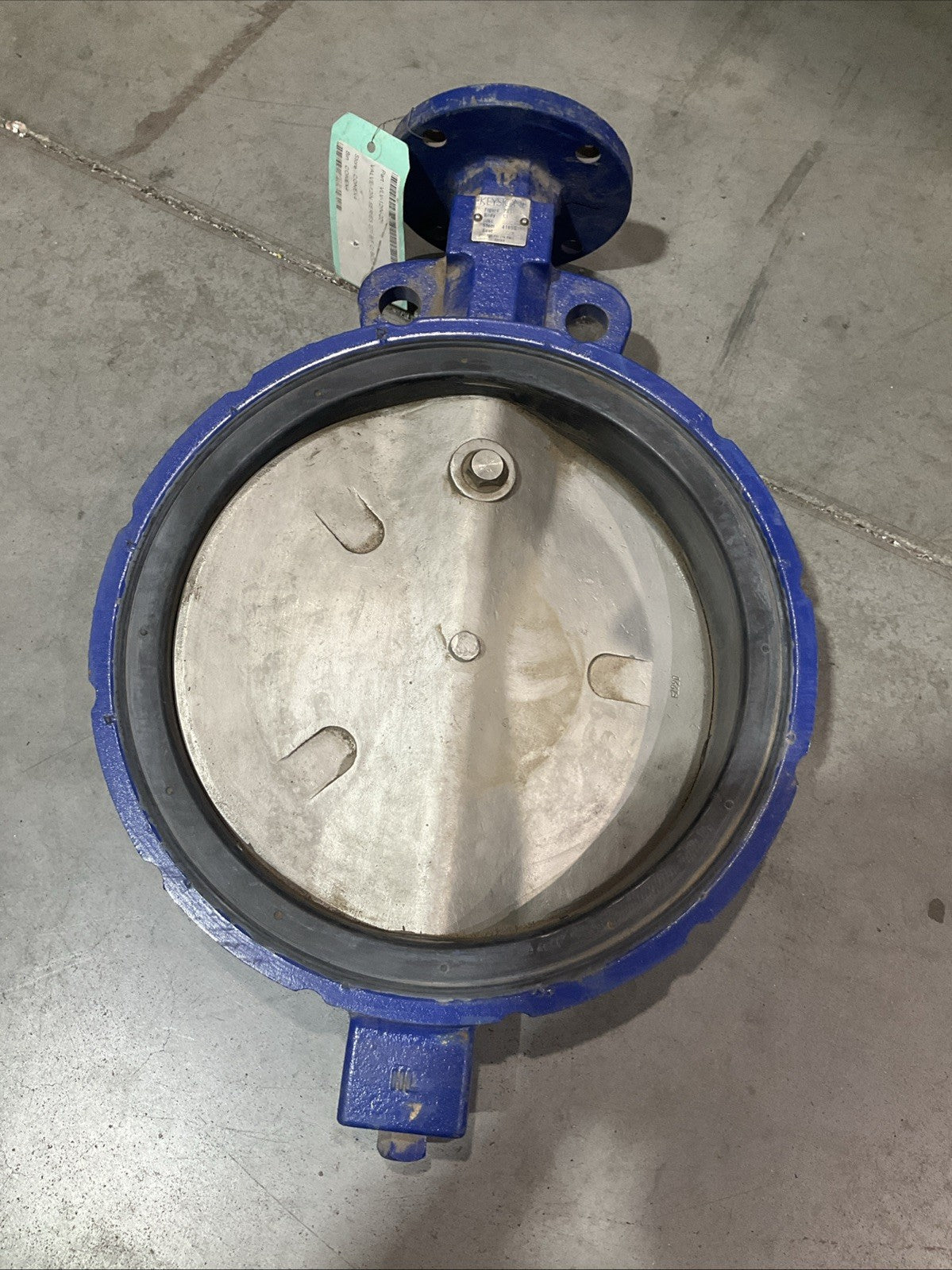 KEYSTONE 12"  221-416SS 250PSI  16BAR  BUTTERFLY FIGURE   VALVE CI BODY  T2M