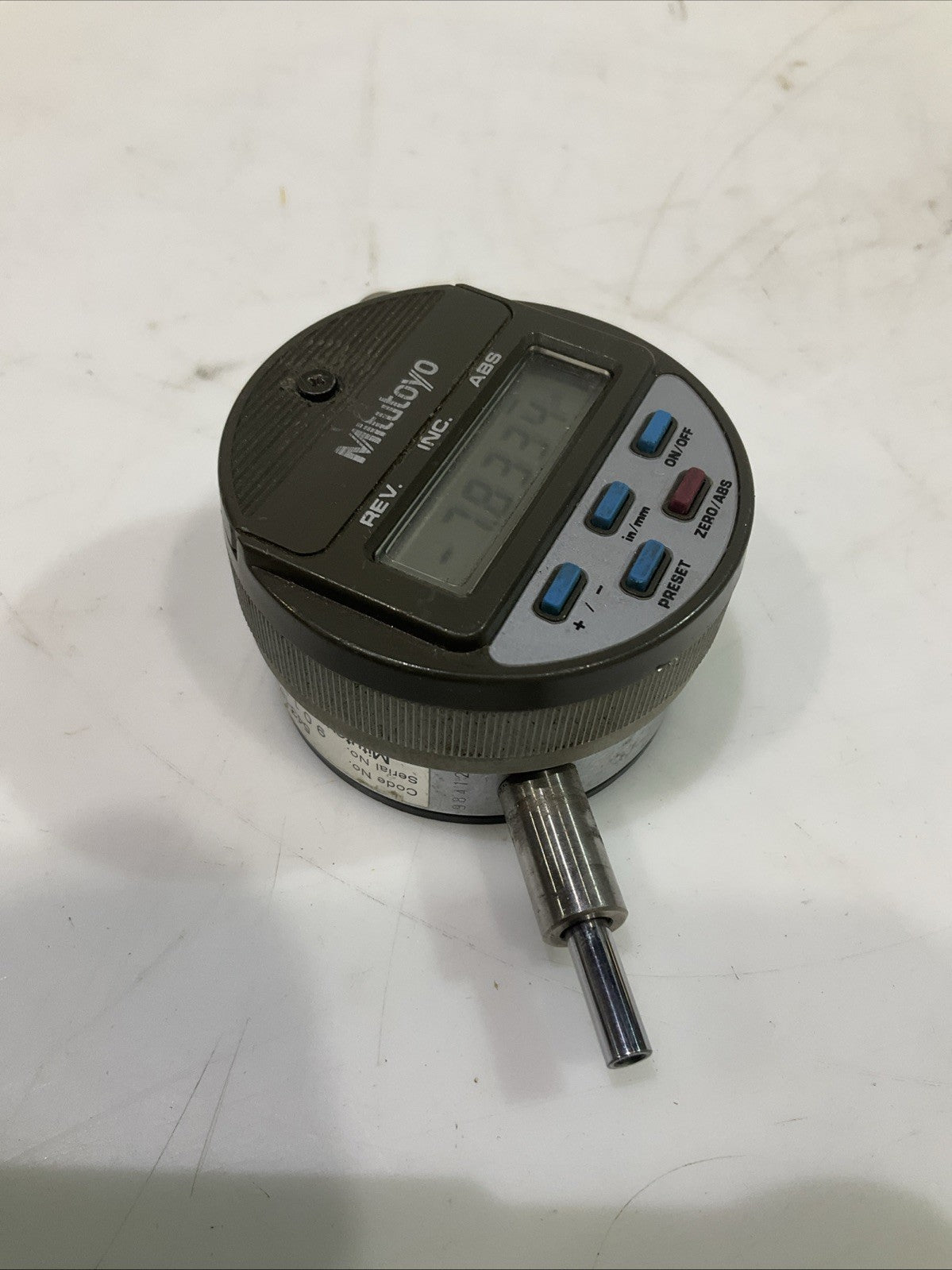 MITUTOYO 543-182B IDC-112MTEB DIAL  INDICATOR 0.0001IN 0-.5IN Y2M