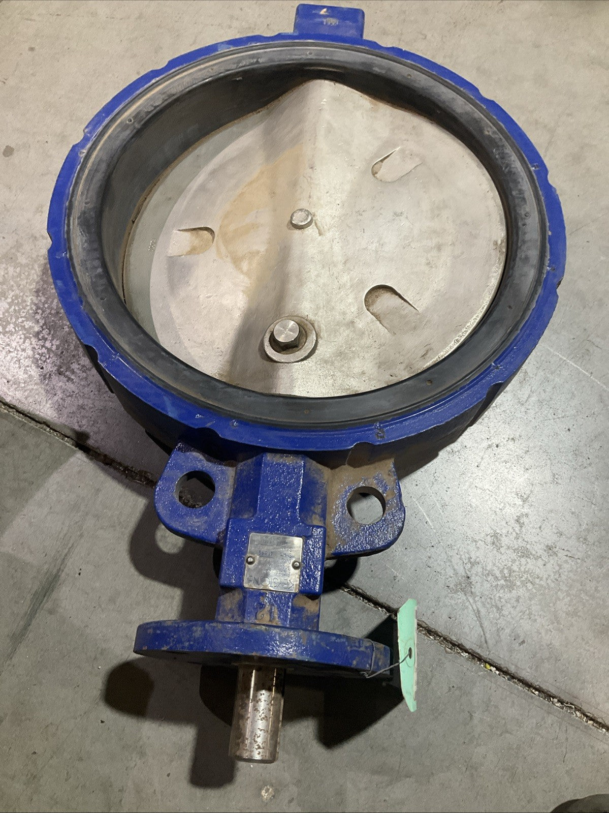 KEYSTONE 12"  221-416SS 250PSI  16BAR  BUTTERFLY FIGURE   VALVE CI BODY  T2M