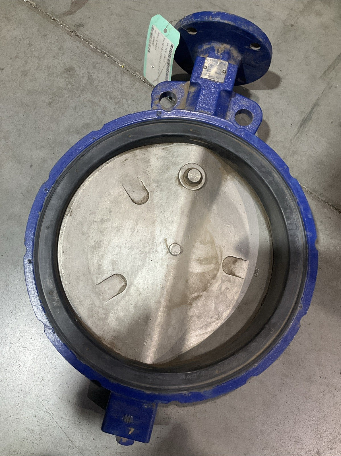 KEYSTONE 12"  221-416SS 250PSI  16BAR  BUTTERFLY FIGURE   VALVE CI BODY  T2M