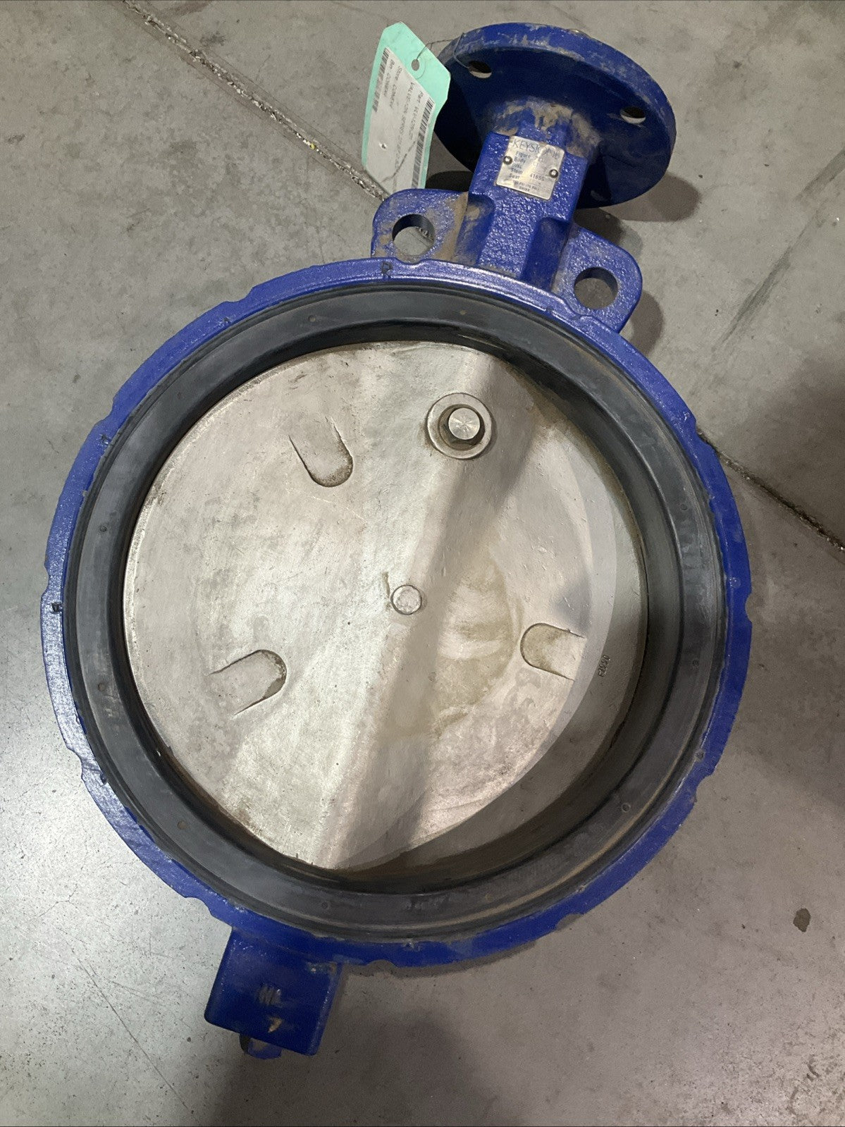 KEYSTONE 12"  221-416SS 250PSI  16BAR  BUTTERFLY FIGURE   VALVE CI BODY  T2M