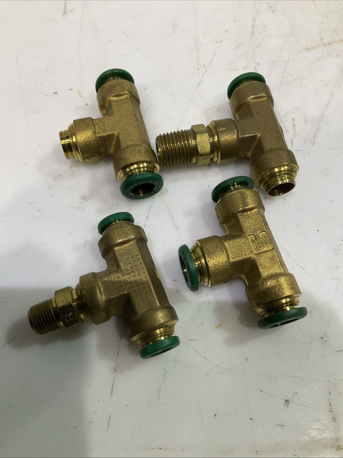 PARKER   X164PL-6  FLUID CONNECTOR  LOT OF 4 T2M