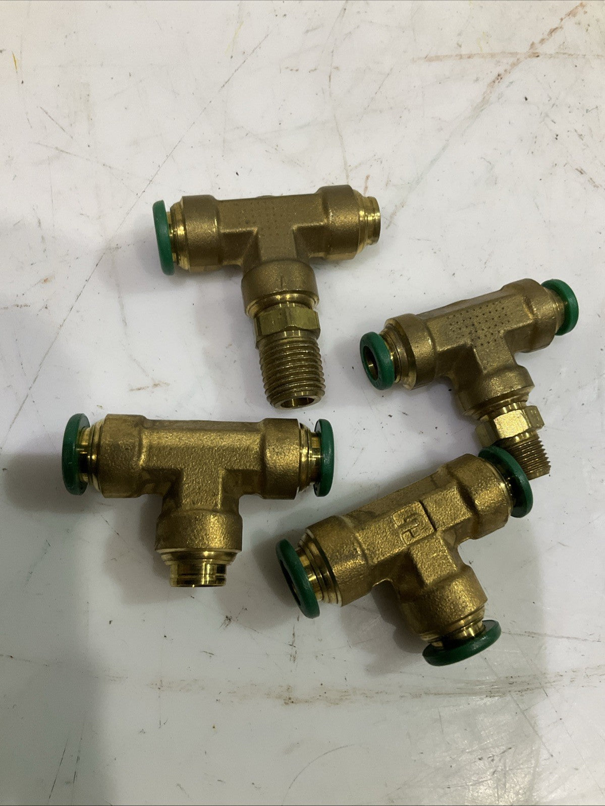 PARKER   X164PL-6  FLUID CONNECTOR  LOT OF 4 T2M