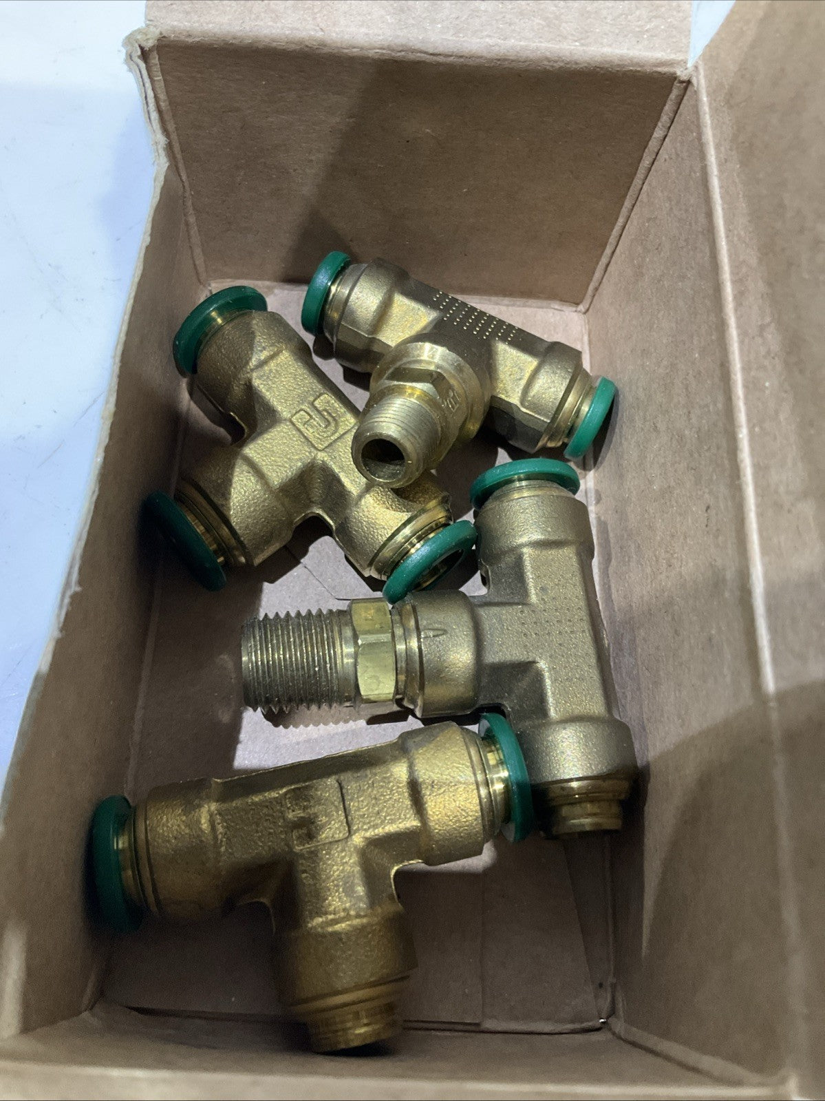 PARKER   X164PL-6  FLUID CONNECTOR  LOT OF 4 T2M