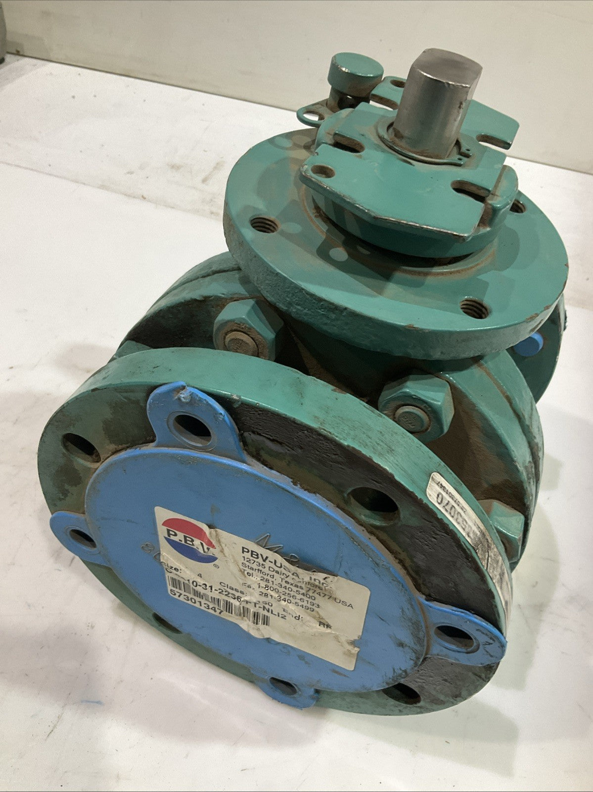 PBV-USA  C-8410-31-2250-FT-ML2  BALL VALVE  SIZE 4  V2M