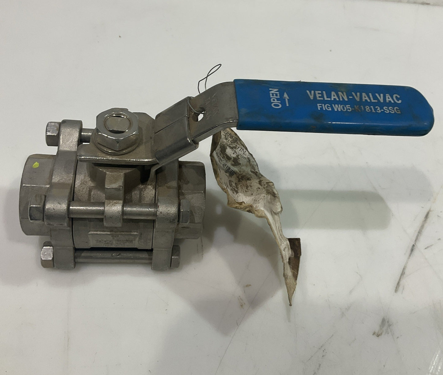 VELAN-VALVAC  1" V3P100  1000 WOG CF8M  BALL VALVE   V2M