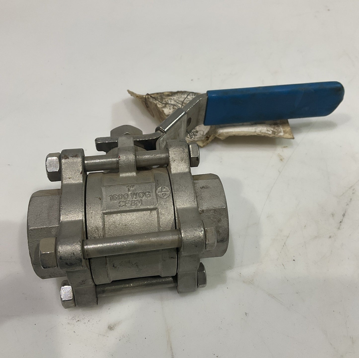 VELAN-VALVAC  1" V3P100  1000 WOG CF8M  BALL VALVE   V2M