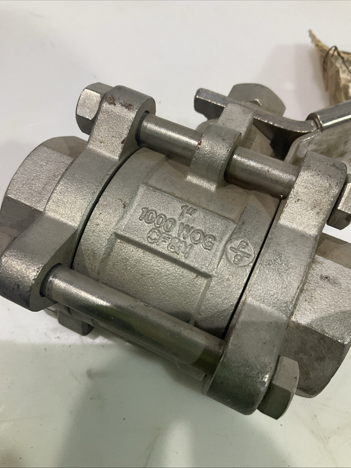 VELAN-VALVAC  1" V3P100  1000 WOG CF8M  BALL VALVE   V2M