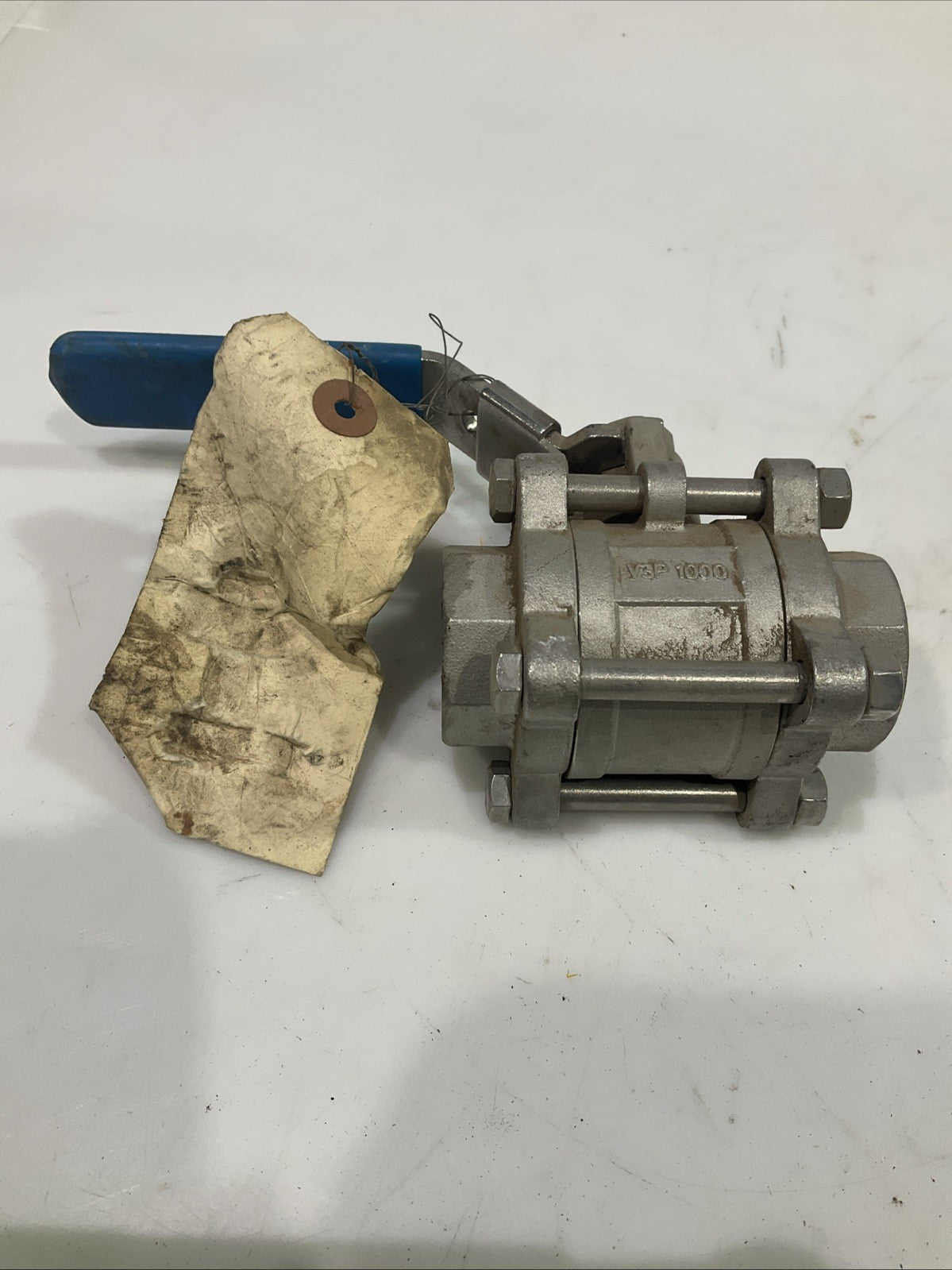 VELAN-VALVAC  1" V3P100  1000 WOG CF8M  BALL VALVE   V2M