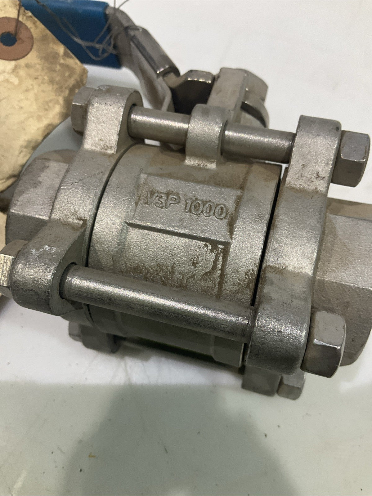 VELAN-VALVAC  1" V3P100  1000 WOG CF8M  BALL VALVE   V2M