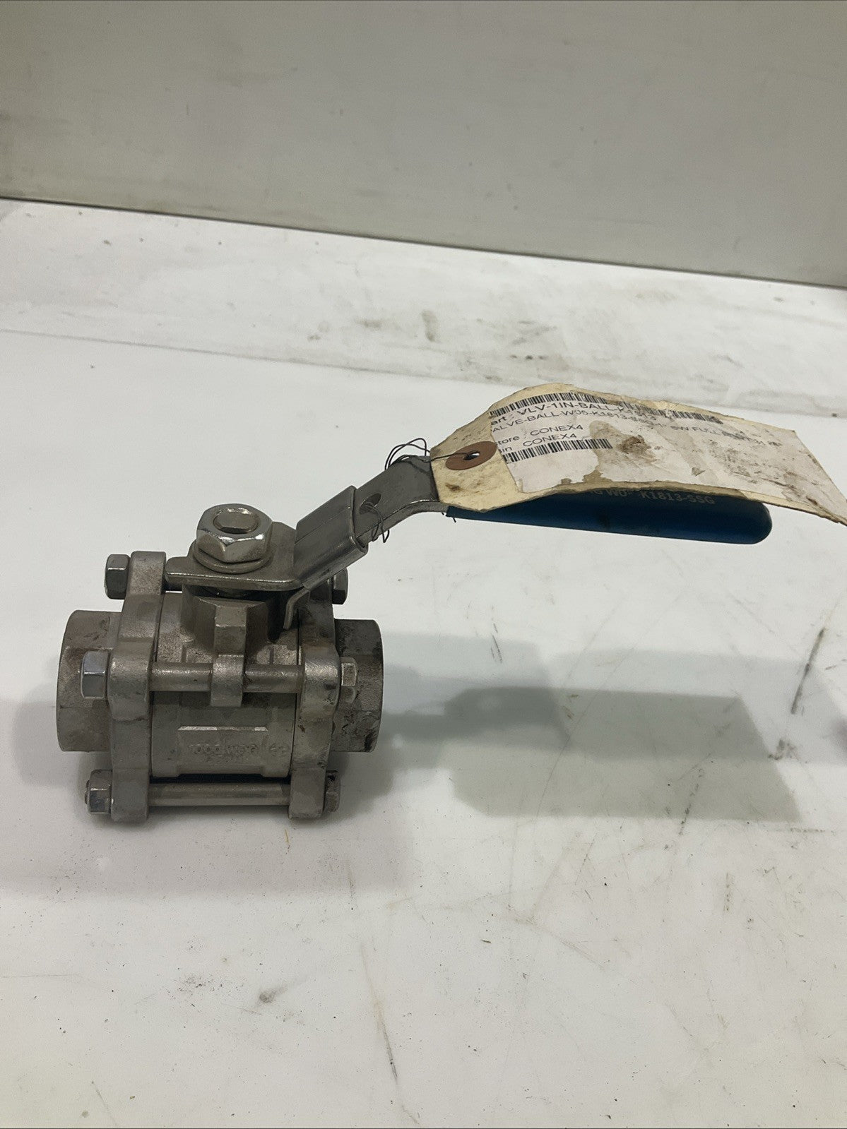 VELAN-VALVAC  1" V3P100  1000 WOG CF8M  BALL VALVE   V2M