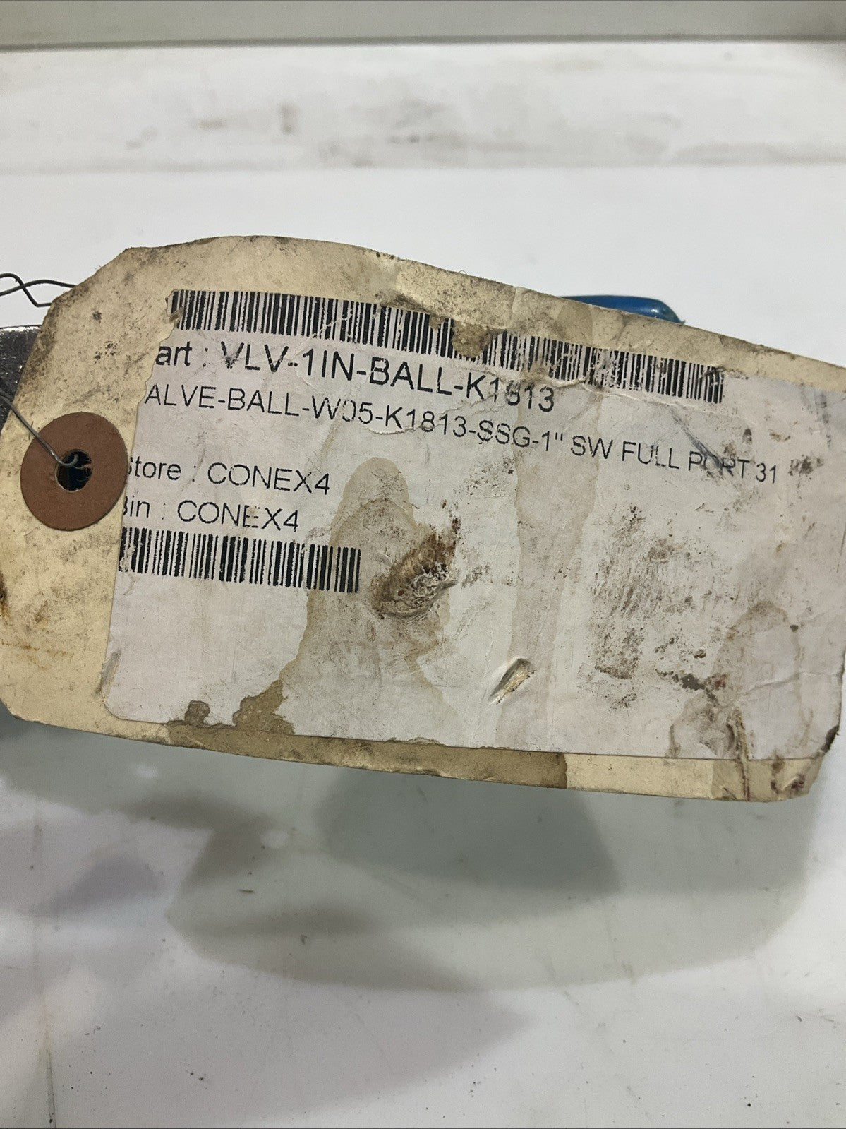 VELAN-VALVAC  1" V3P100  1000 WOG CF8M  BALL VALVE   V2M