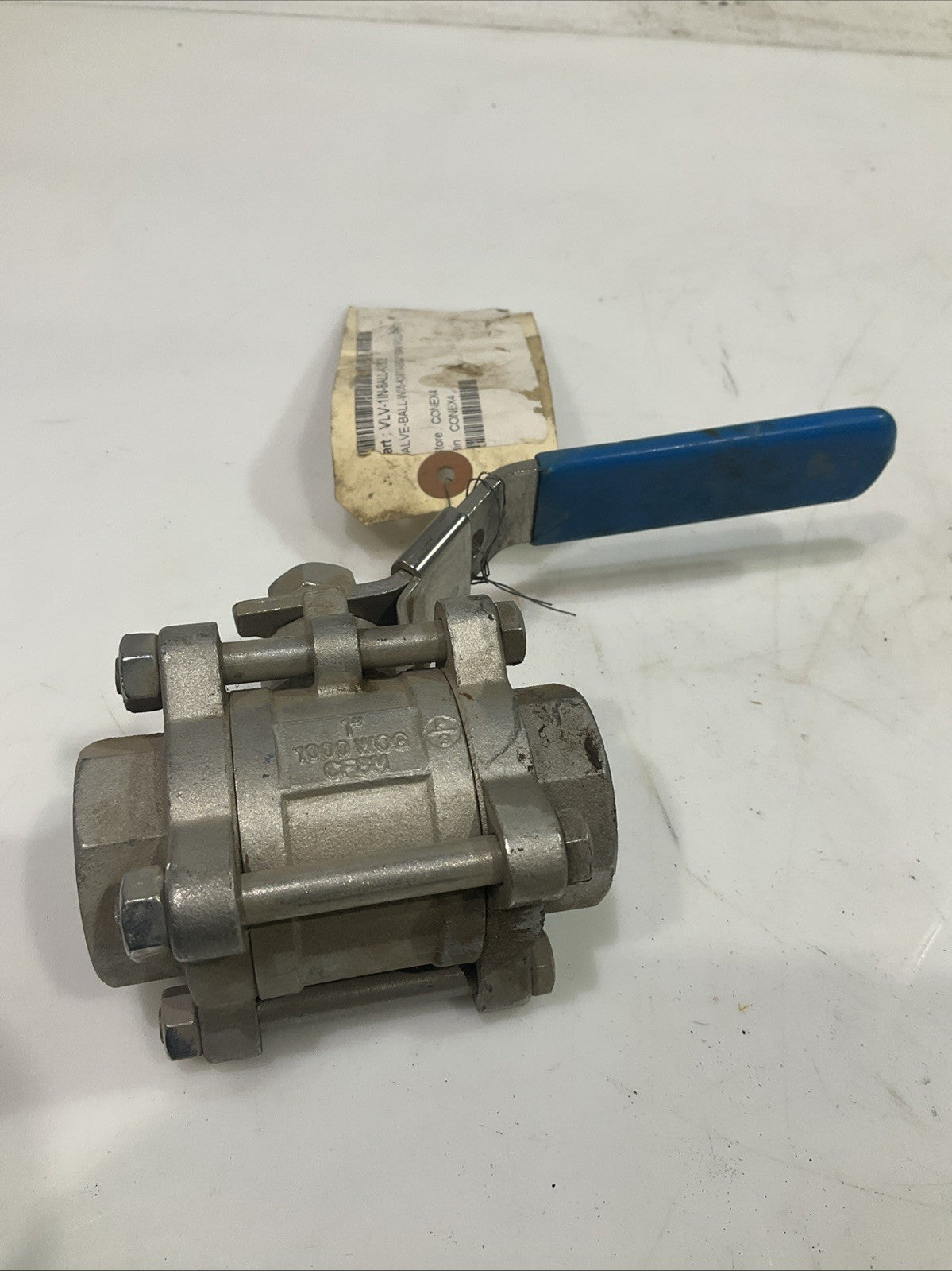 VELAN-VALVAC  1" V3P100  1000 WOG CF8M  BALL VALVE   V2M