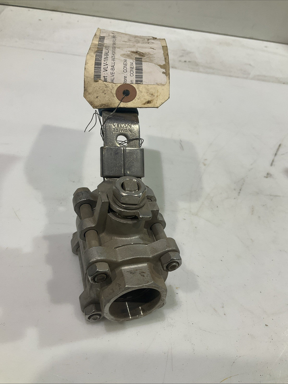 VELAN-VALVAC  1" V3P100  1000 WOG CF8M  BALL VALVE   V2M