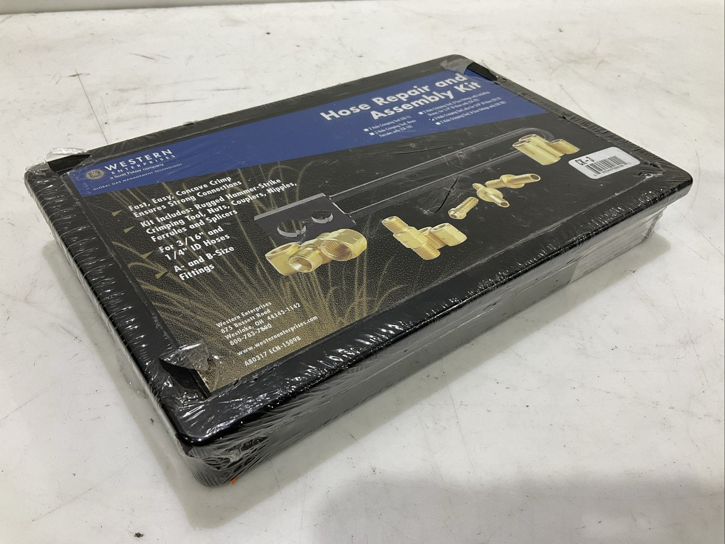 WESTERN ENTERPRISES CK-3 HOSE REPAIR AND ASSEMBLY KIT A80317 ECN-15098 T2M