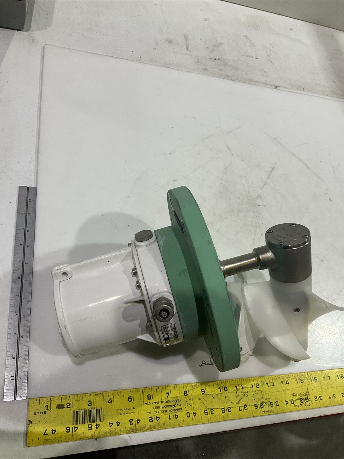 MCCROMETER FLOWCOM FC101-02-M  E23-04920 PROPELLER  FLOW METER  K2M