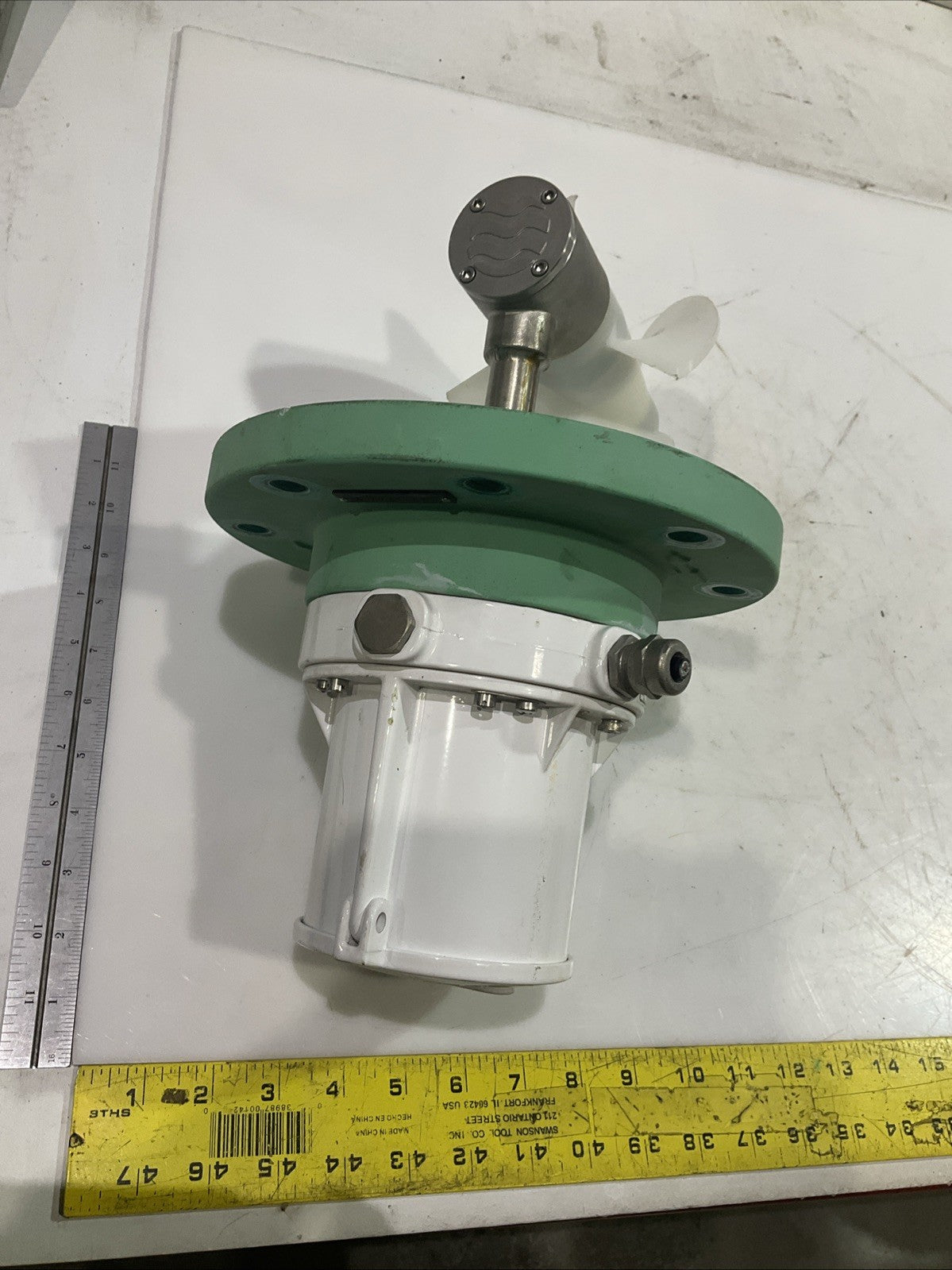 MCCROMETER FLOWCOM FC101-02-M  E23-04920 PROPELLER  FLOW METER  K2M
