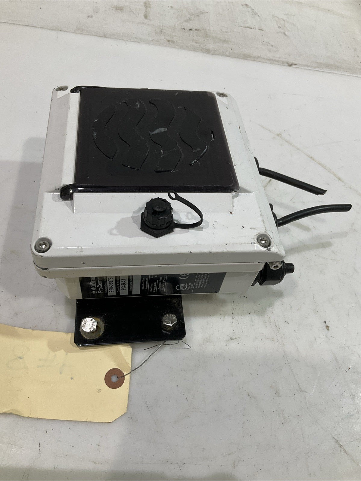 MCCROMETER   PC-RA1  E20-06876  ELECTROMAGNETIC  FLOWMETER  CONVERTER   K2M