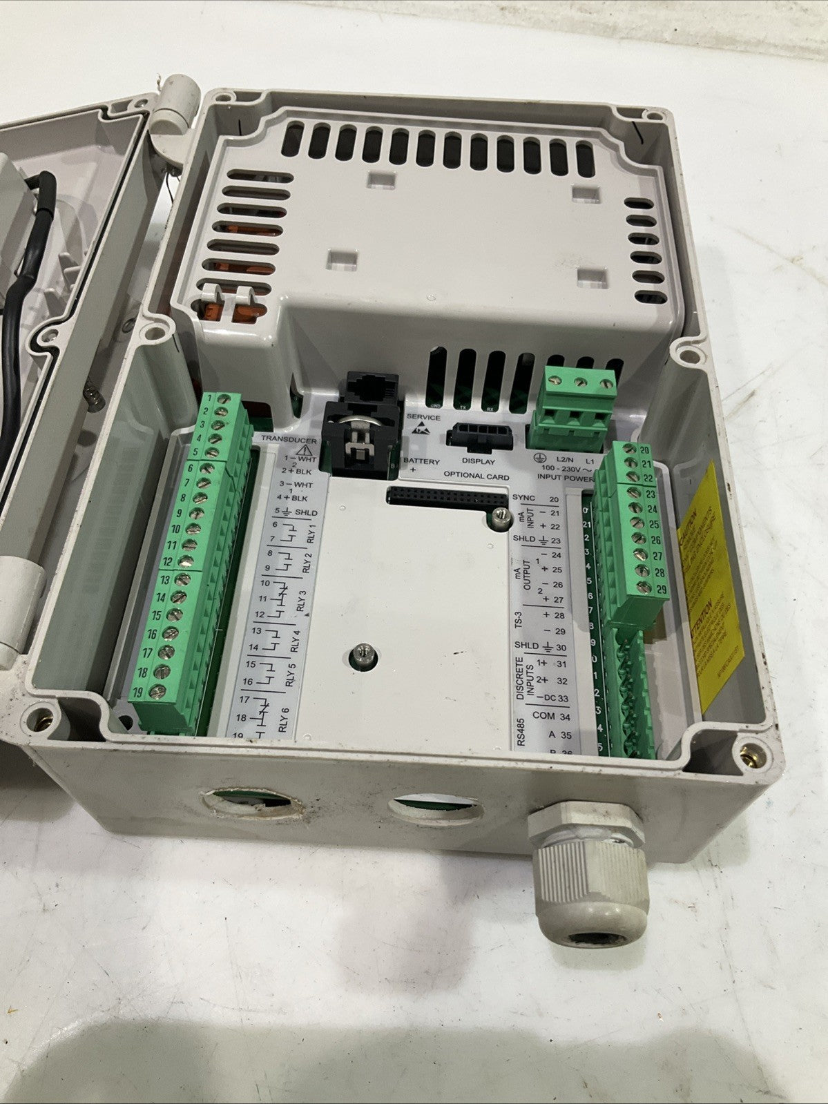 SIEMENS  SIRA  MC050057  ULTRASONIC LEVEL CONTROLLER  BOX  K2M