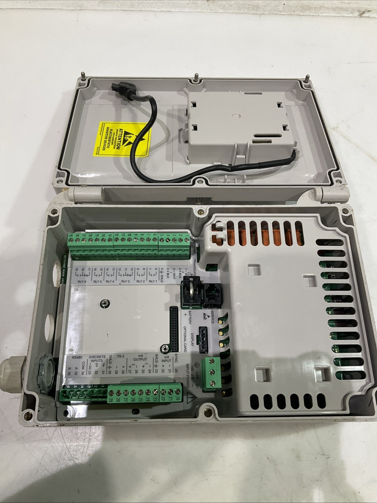 SIEMENS  SIRA  MC050057  ULTRASONIC LEVEL CONTROLLER  BOX  K2M