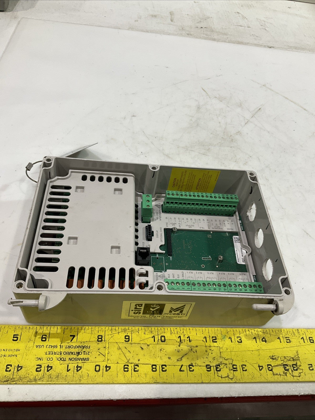 SIEMENS SIRA  MC050057 HYDRORANGER 200 ULTRASONIC  LEVEL  CONTROLLER  K2M