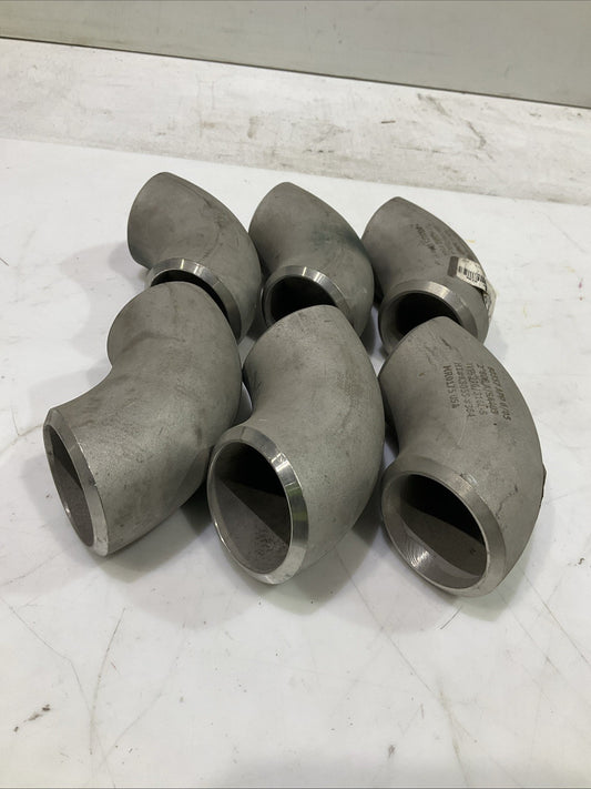 ELL A403 ELBOW FITTING 90 DEGREE 2IN 678 LOT OF 6