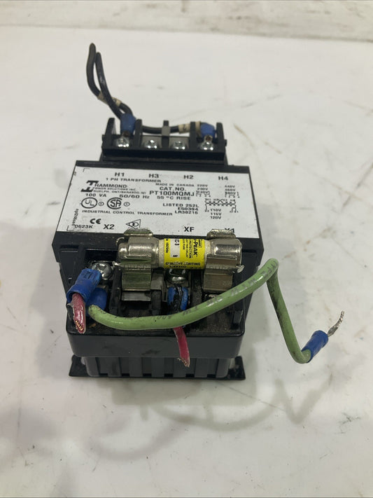 HAMMOND  PT100MQMJ  CONTROL TRANSFORMER F2M