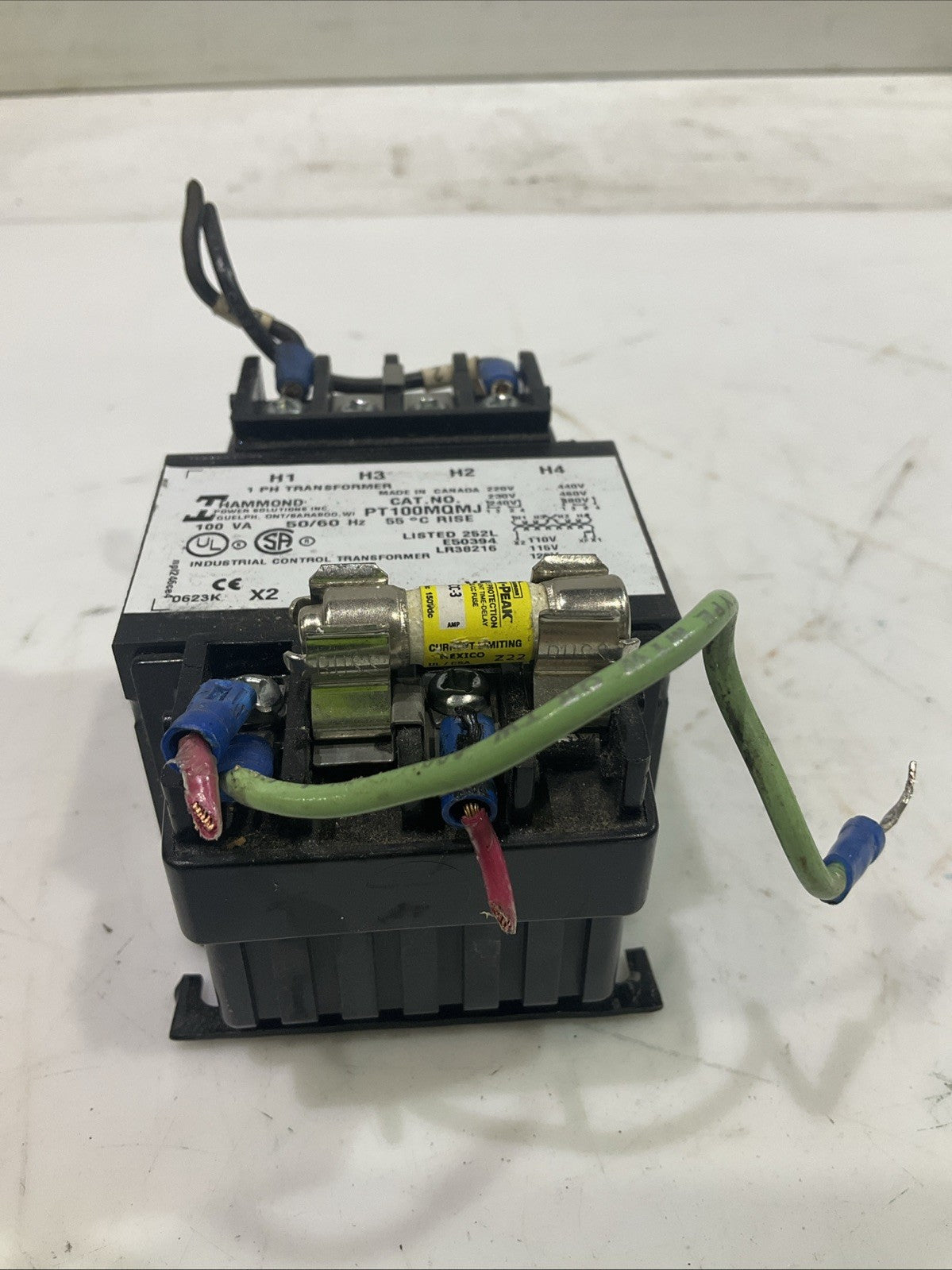 HAMMOND  PT100MQMJ  CONTROL TRANSFORMER F2M