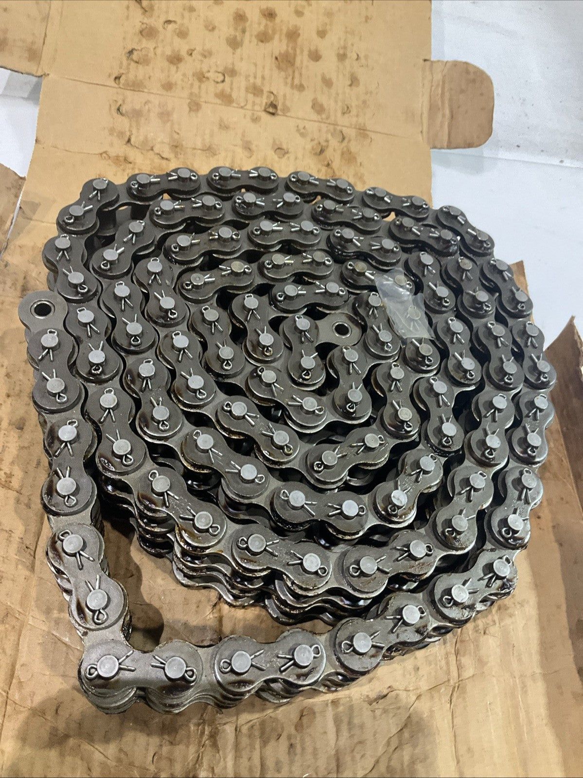 MORSE  80H-2C 322511  DOUBLE  STAND ANSI INDUSTRIAL 10' ROLLER  CHAIN Z2M