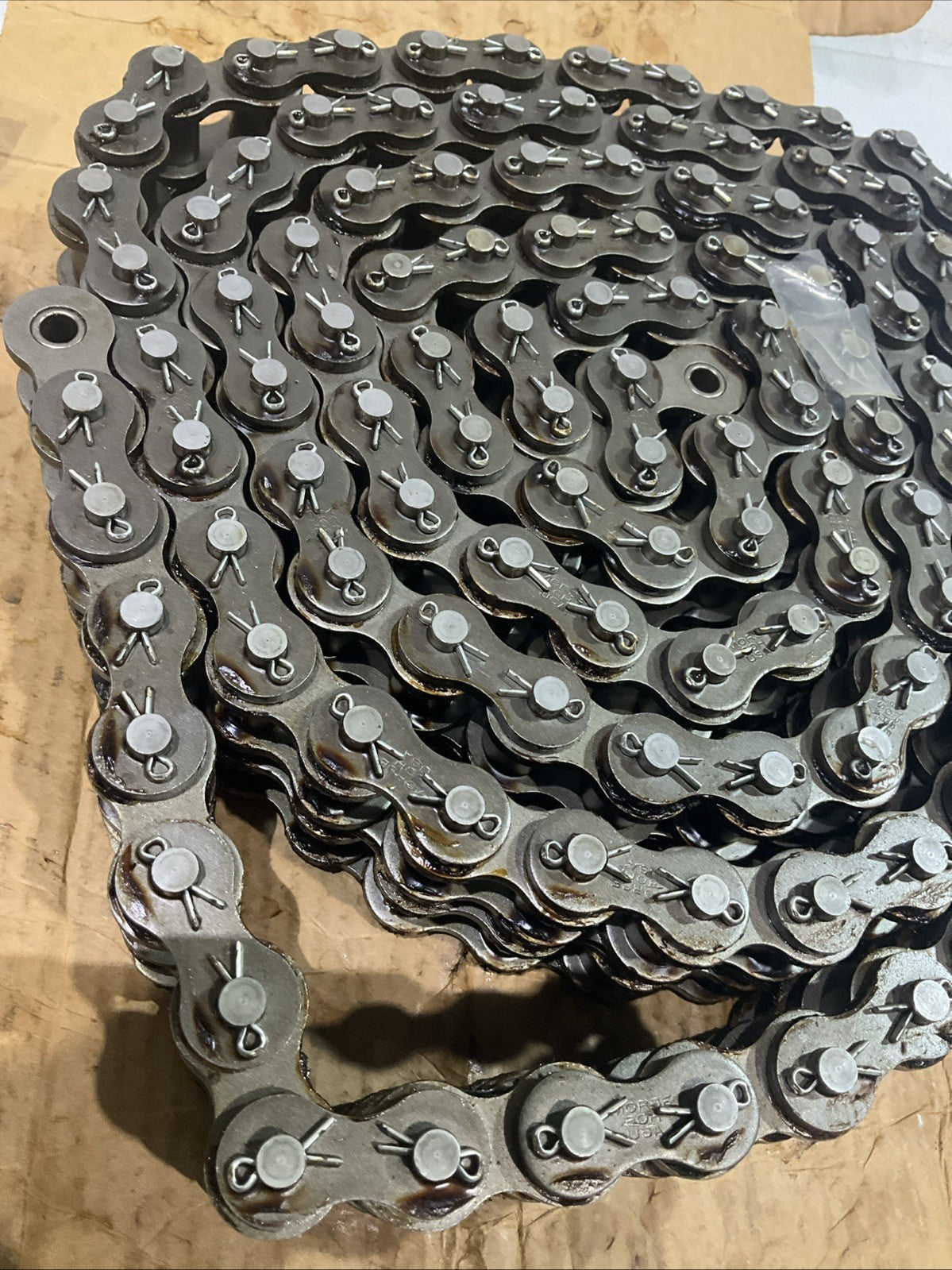 MORSE  80H-2C 322511  DOUBLE  STAND ANSI INDUSTRIAL 10' ROLLER  CHAIN Z2M