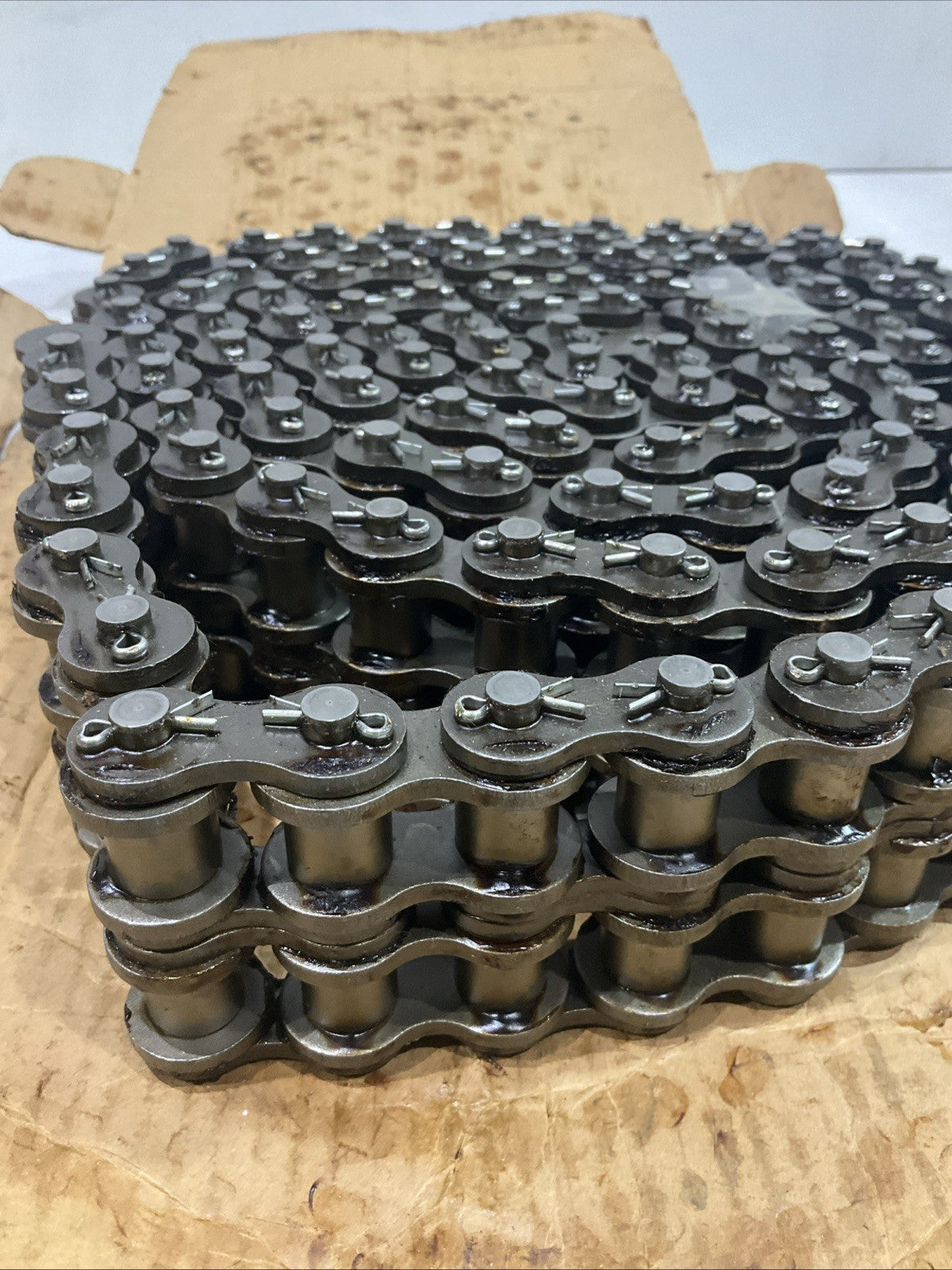 MORSE  80H-2C 322511  DOUBLE  STAND ANSI INDUSTRIAL 10' ROLLER  CHAIN Z2M