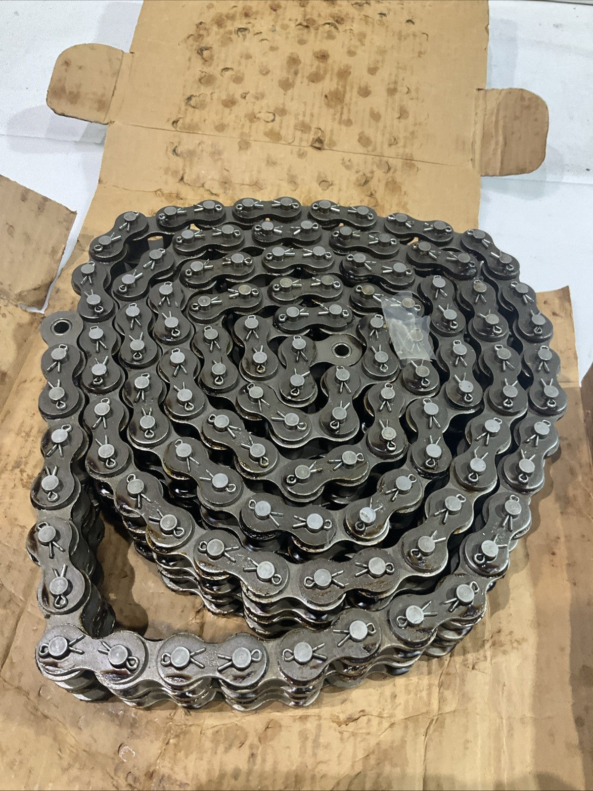 MORSE  80H-2C 322511  DOUBLE  STAND ANSI INDUSTRIAL 10' ROLLER  CHAIN Z2M
