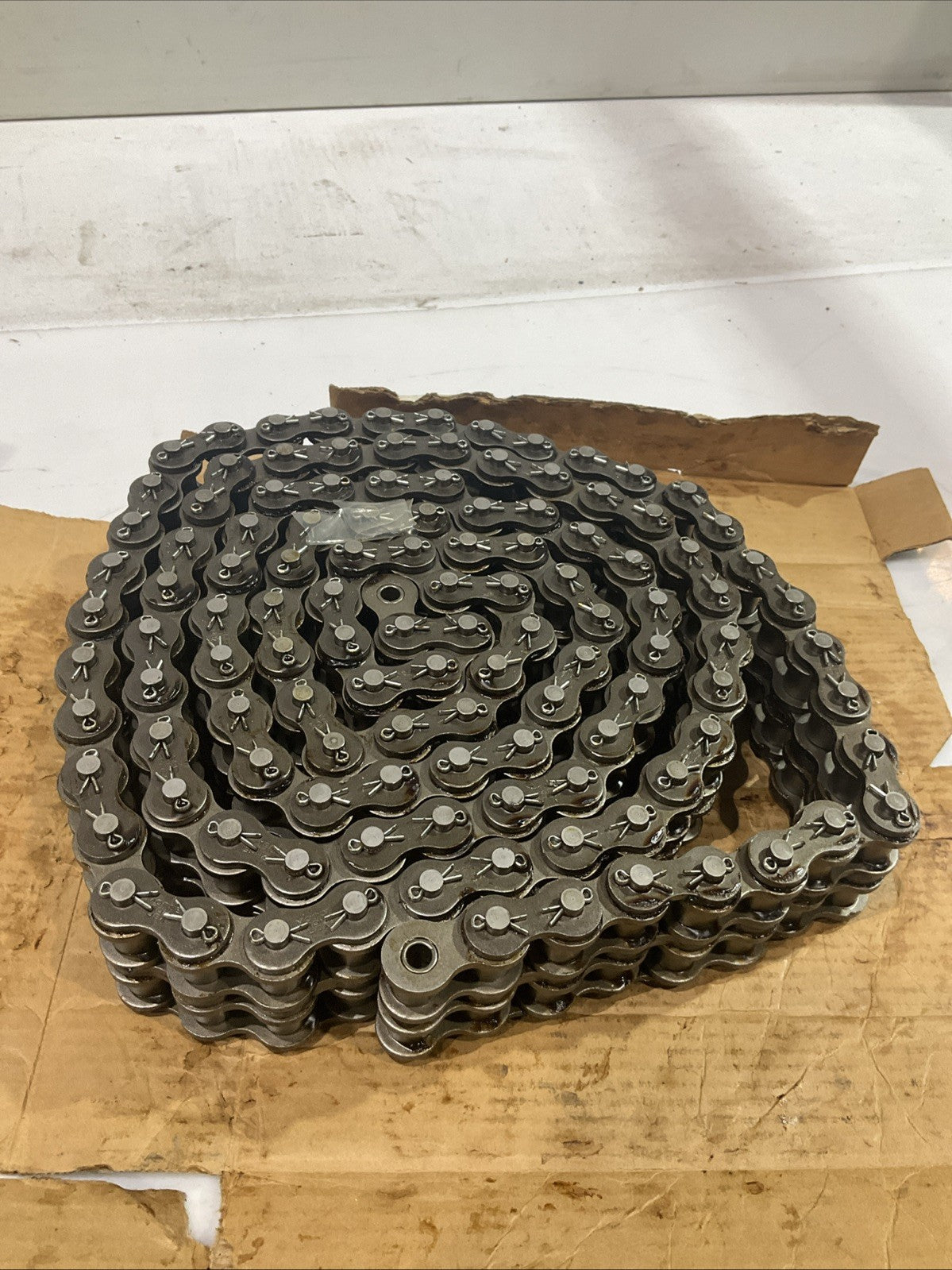 MORSE  80H-2C 322511  DOUBLE  STAND ANSI INDUSTRIAL 10' ROLLER  CHAIN Z2M