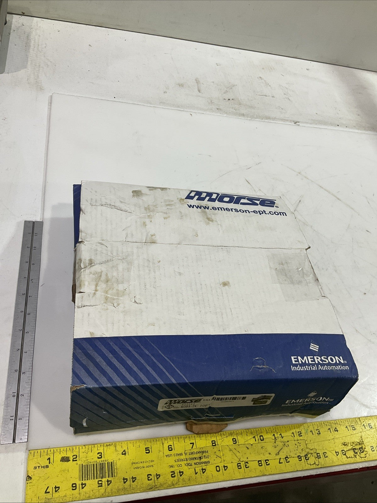 MORSE  80H-2C 322511  DOUBLE  STAND ANSI INDUSTRIAL 10' ROLLER  CHAIN Z2M