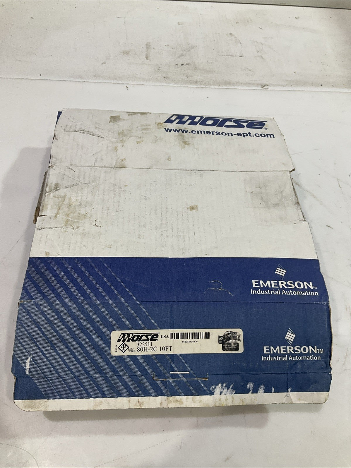 MORSE  80H-2C 322511  DOUBLE  STAND ANSI INDUSTRIAL 10' ROLLER  CHAIN Z2M