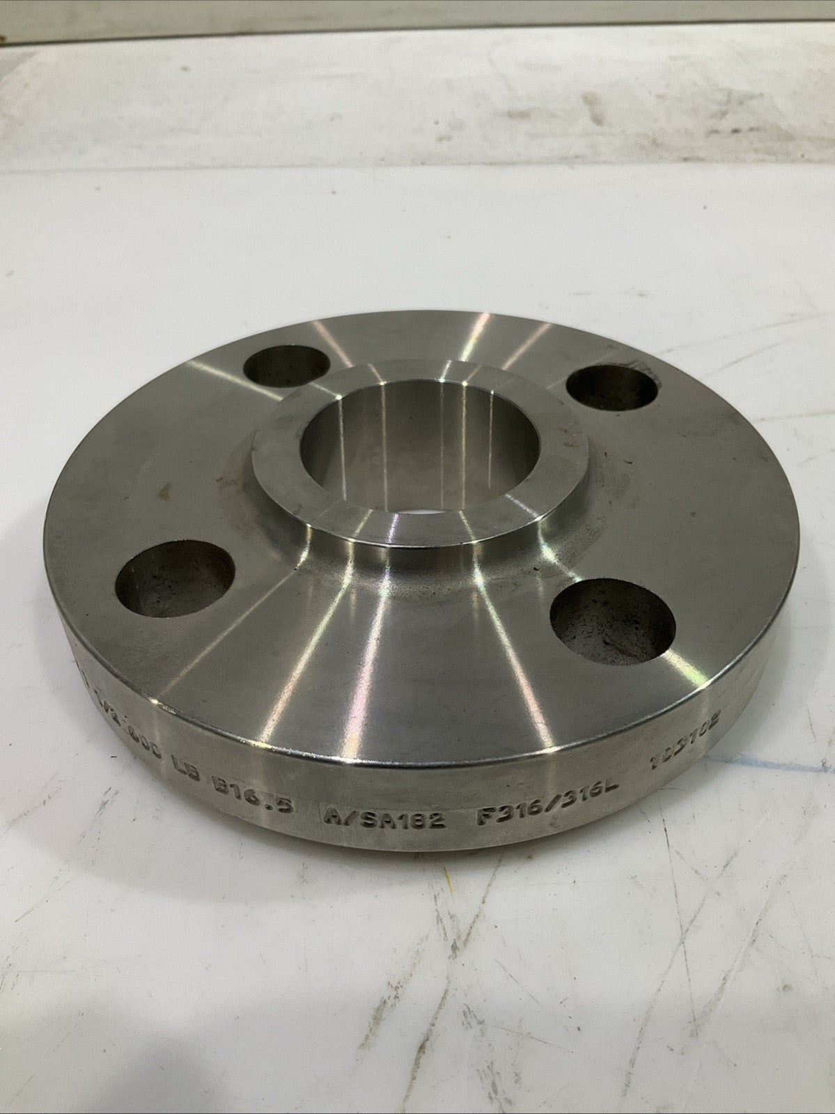 VIEGA  1 1/2600LB  B16.5  A/SA182 F316/316L  103102  METAL  SOCKET  FLANGE  A9T