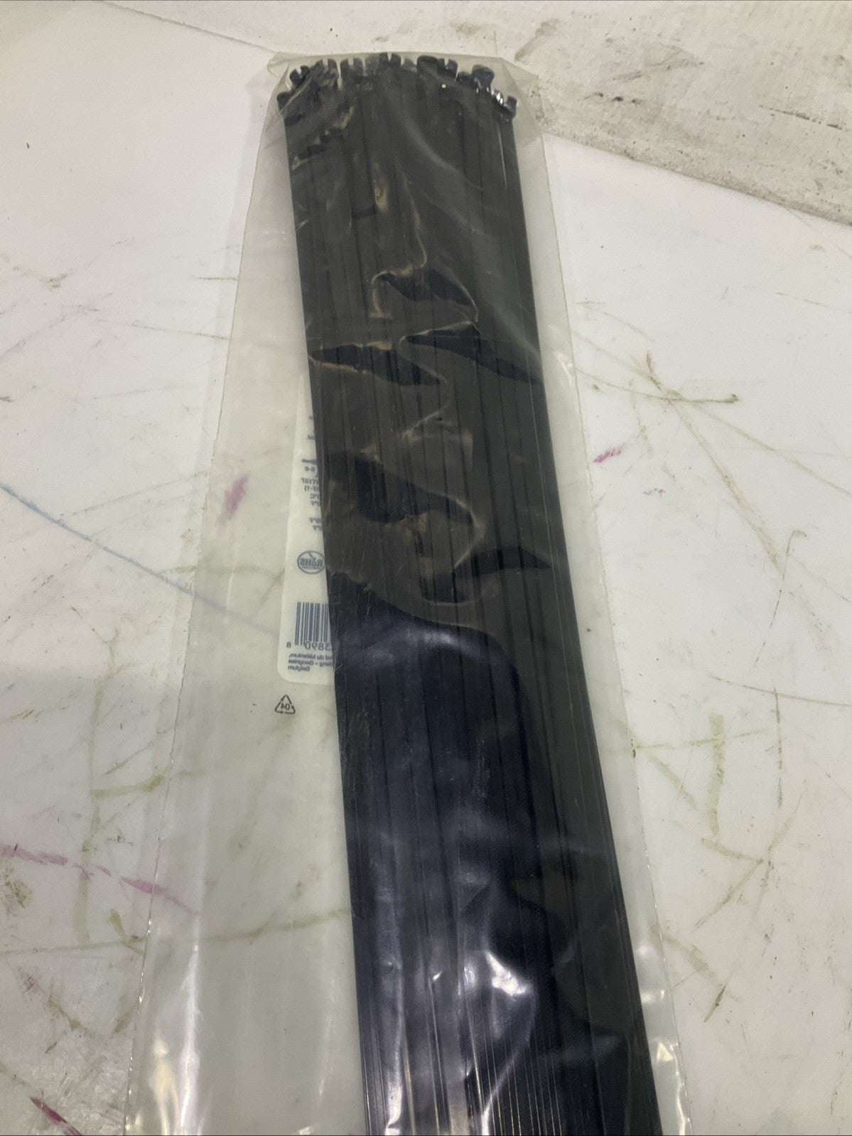 THOMAS&BETTS  TY529MX TY-RAP WATER RESISTANT CABLE ZIP TIE 30.0X0.27 QTY 500 A9T