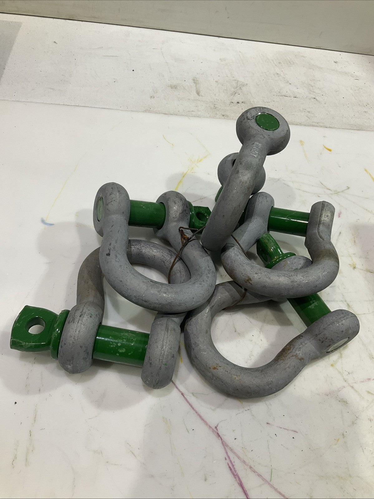 8.5TON BT6GP  RIGGING AND LIFTING  SHACKLES LOT OF 5  A9T