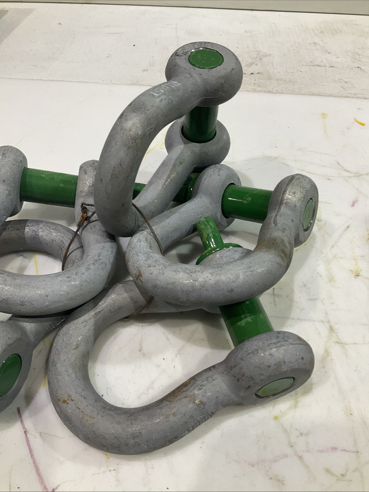 8.5TON BT6GP  RIGGING AND LIFTING  SHACKLES LOT OF 5  A9T