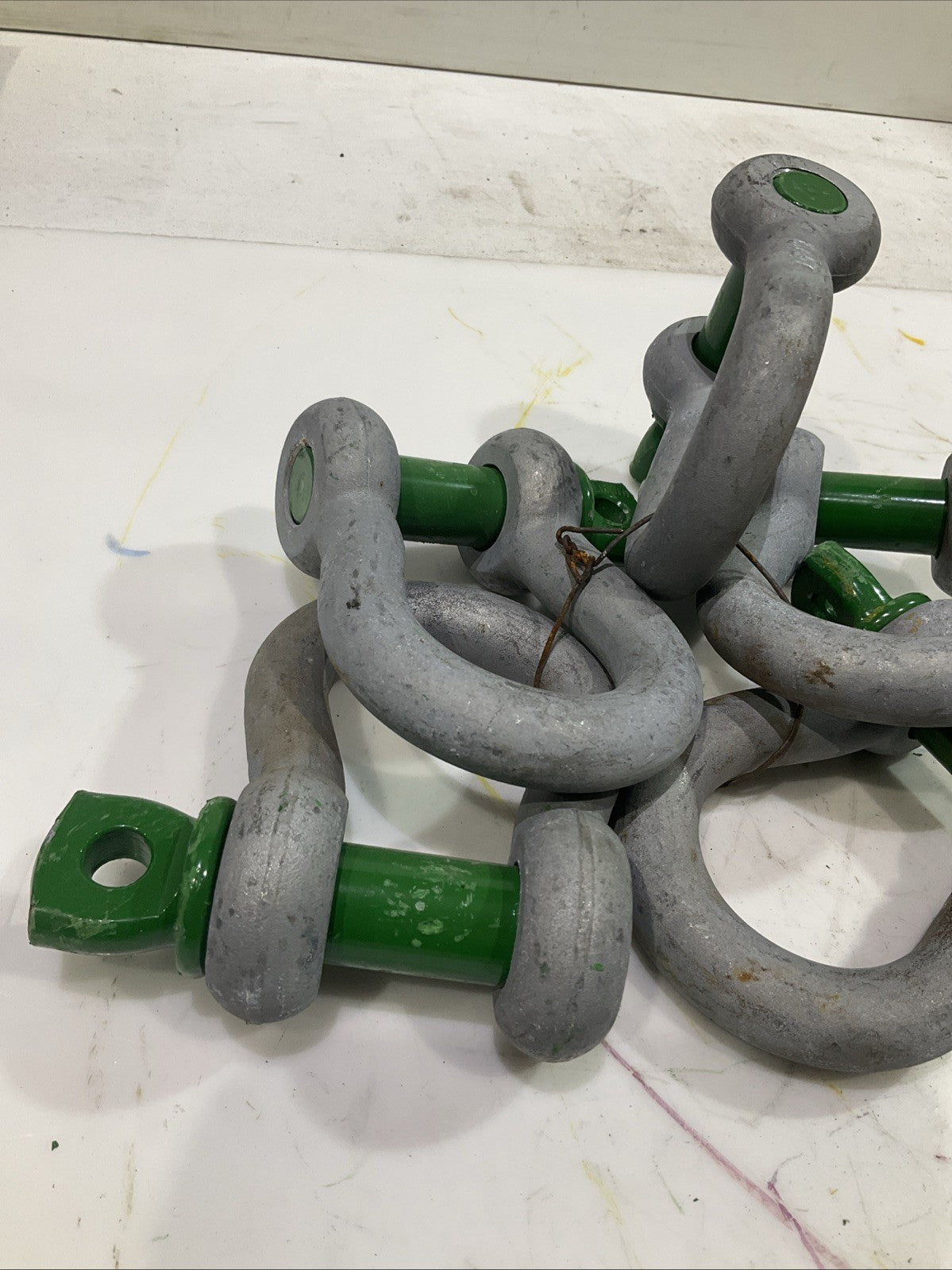 8.5TON BT6GP  RIGGING AND LIFTING  SHACKLES LOT OF 5  A9T