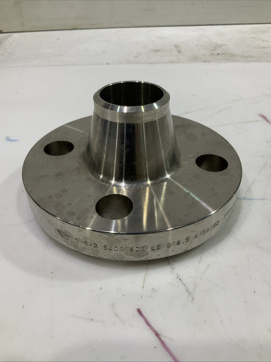 VIEGA  1 1/2 S40S600LB B16.5 A/SA192  F316/316L /14401  WELT  NECK  FLANGE  A9T