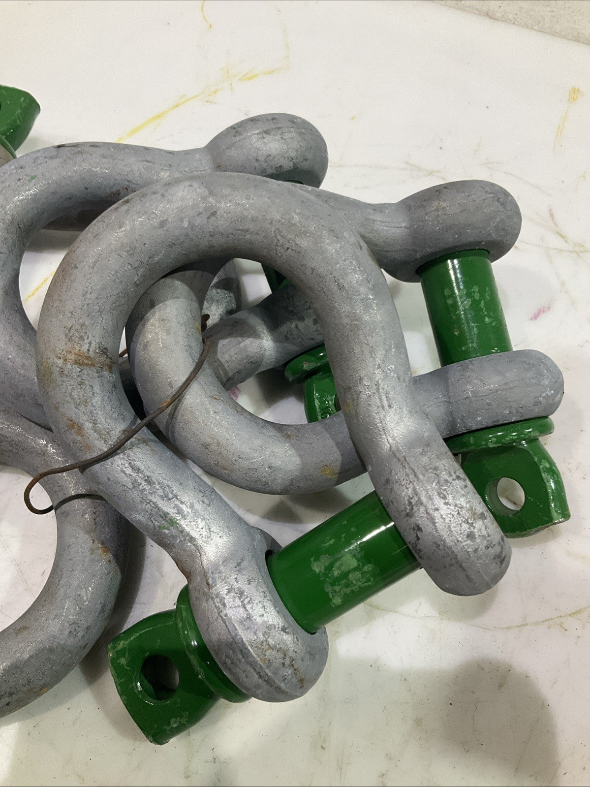 8.5TON BT6GP  RIGGING AND LIFTING  SHACKLES LOT OF 5  A9T