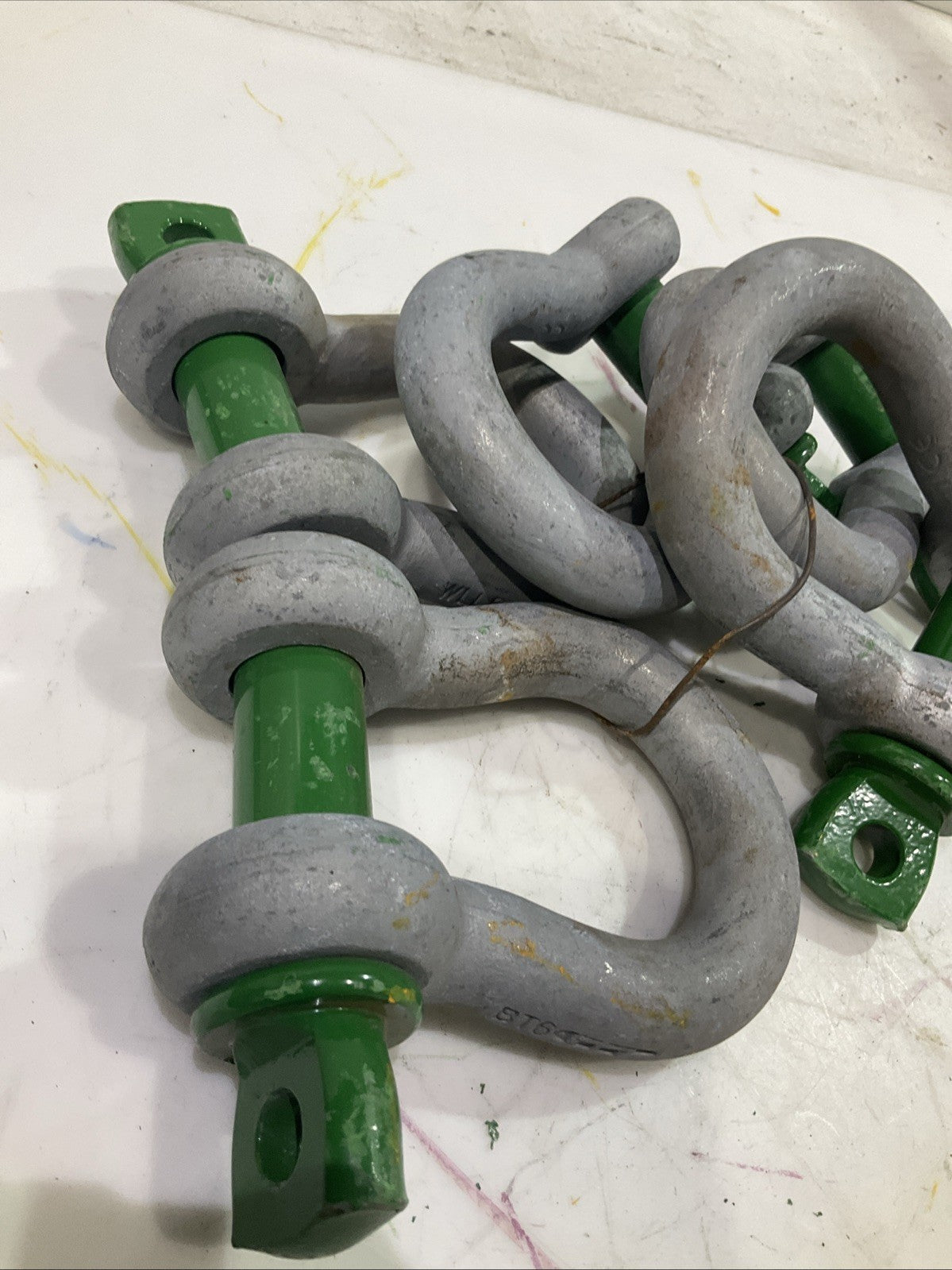 8.5TON BT6GP  RIGGING AND LIFTING  SHACKLES LOT OF 5  A9T