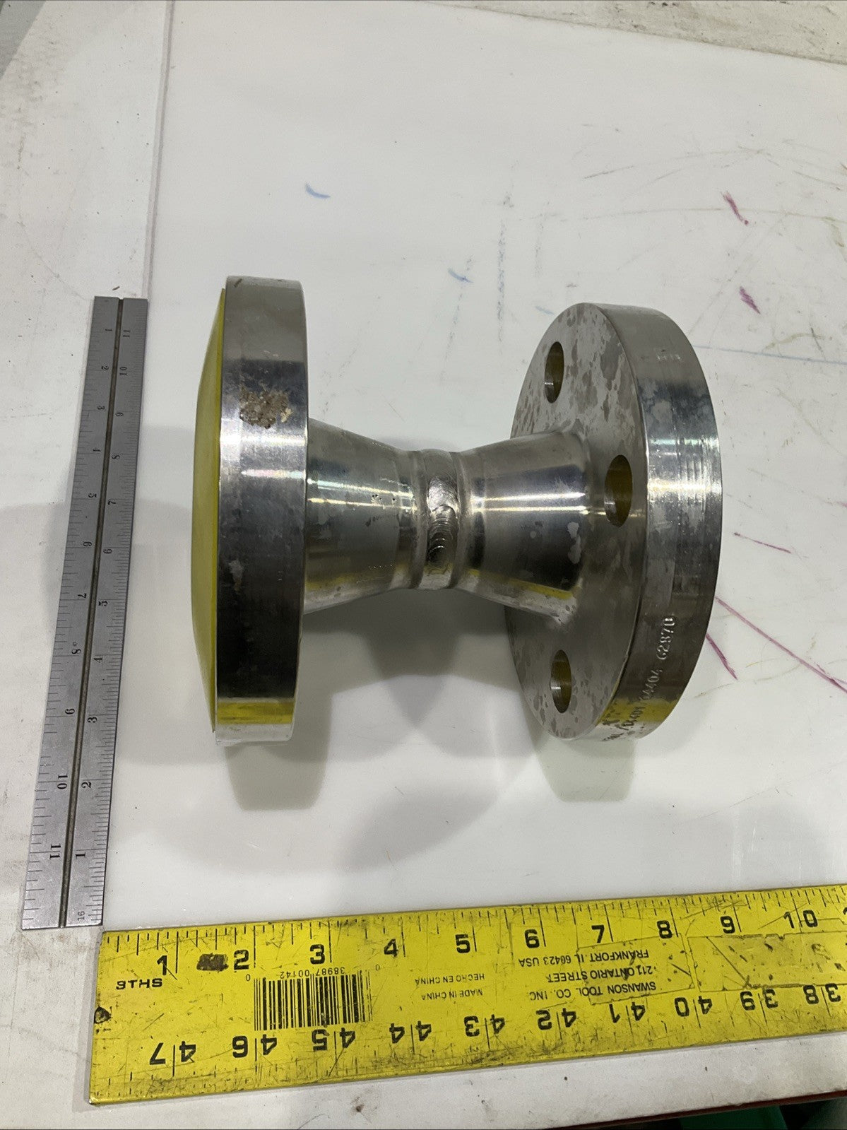VIEGA  1-1/2 S40S 600LB B16.5 A/SA182 F316/316L  STAINLESS STEEL PIPE FLANGE A9T