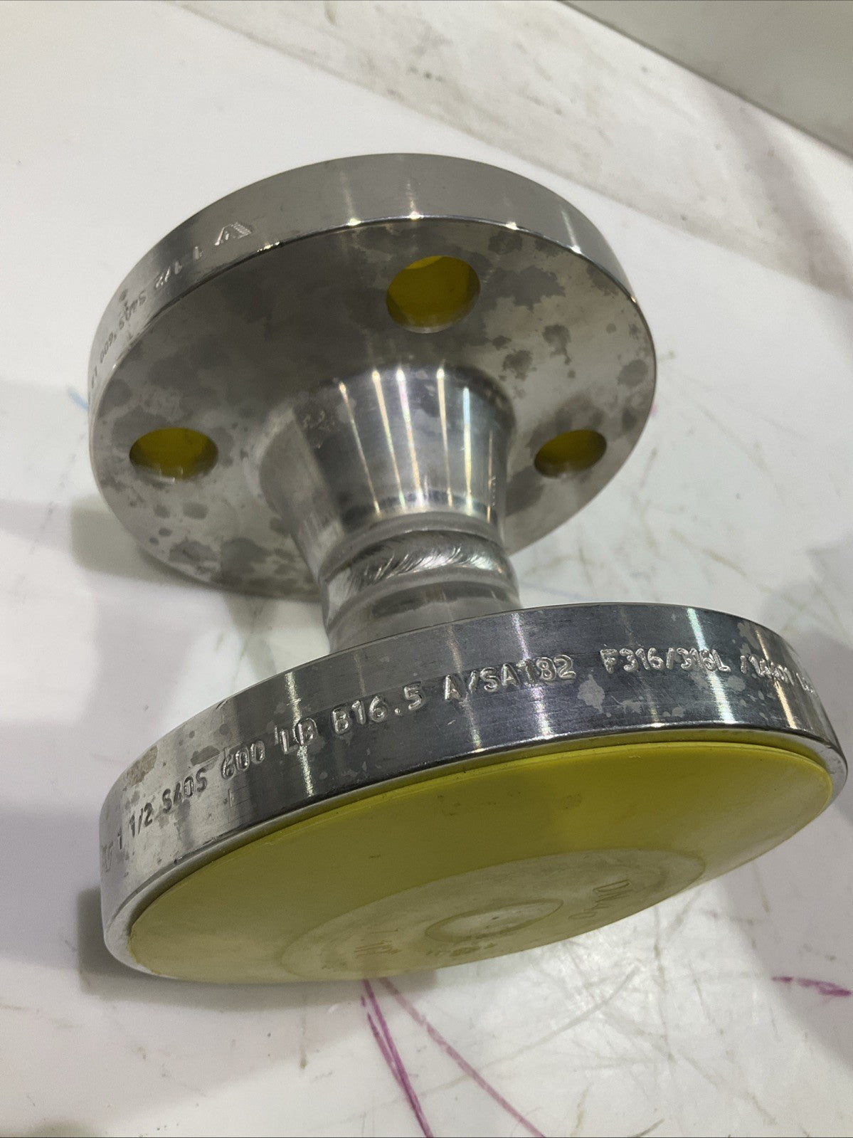 VIEGA  1-1/2 S40S 600LB B16.5 A/SA182 F316/316L  STAINLESS STEEL PIPE FLANGE A9T