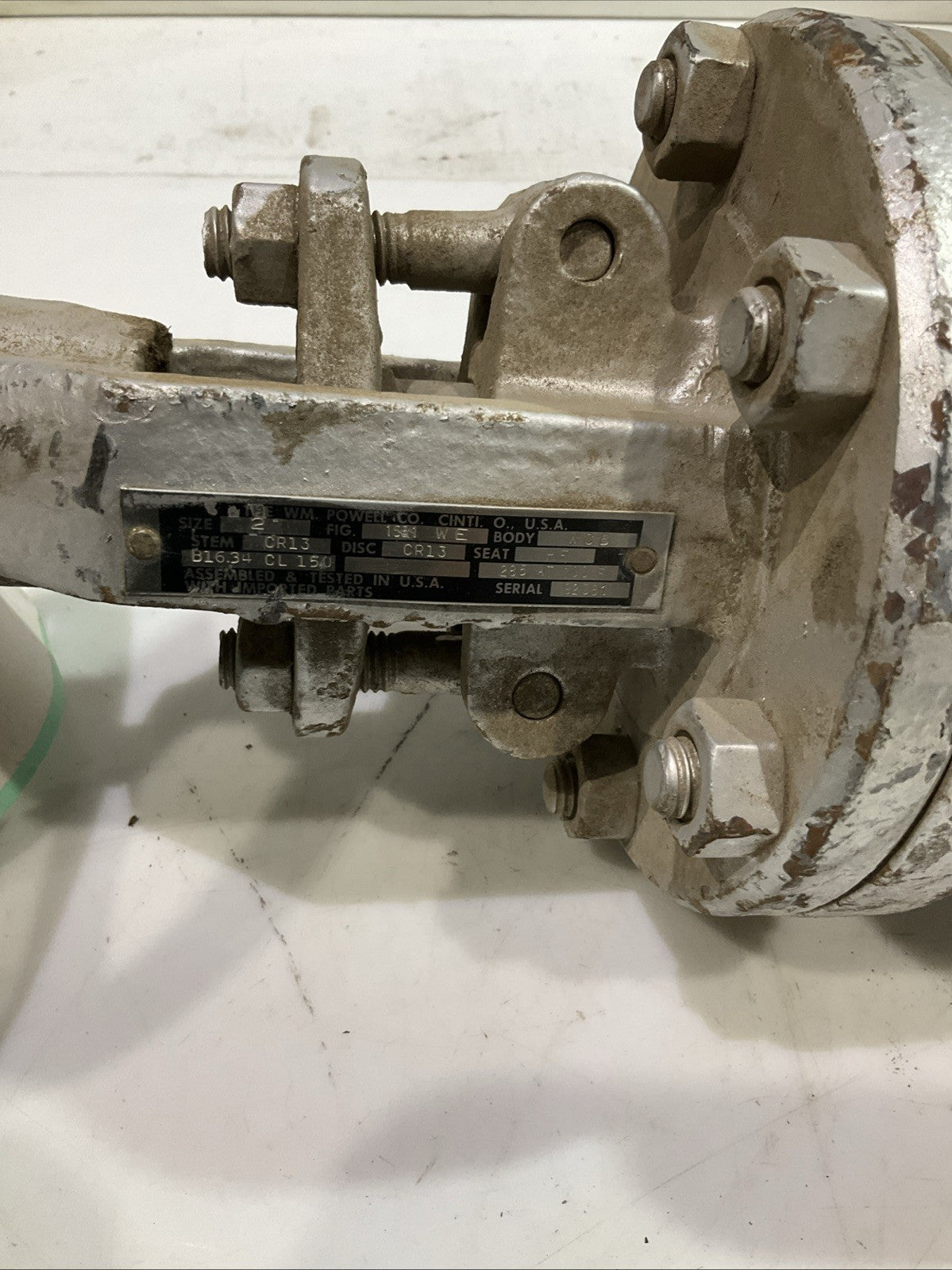 NEWCO 2" B1634-CL150 CR13  GLOBE VALVE  T2M