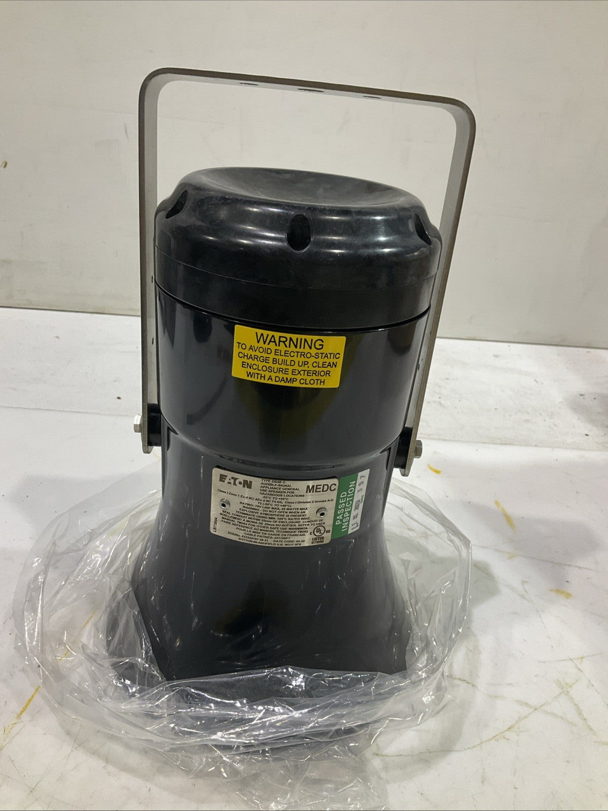 EATON-MEDC  DB4B G  25W EXPLOSION PROOF  LOUDSPEAKER RANGE  A9T