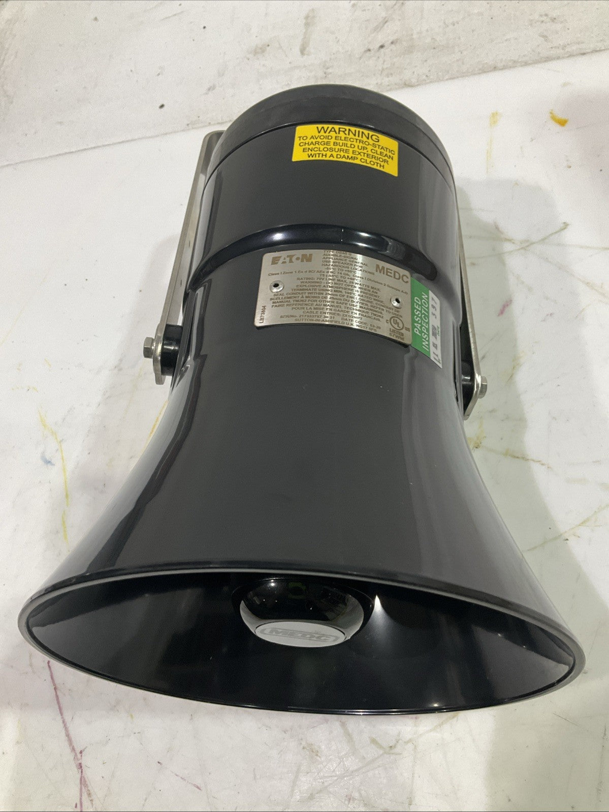 EATON-MEDC  DB4B G  25W EXPLOSION PROOF  LOUDSPEAKER RANGE  A9T